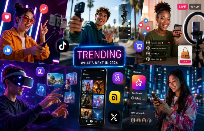 Trending social media platforms and creator-driven content growth in 2026