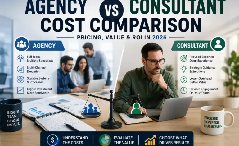 Digital Marketing Agency vs Consultant Cost Comparison Guide