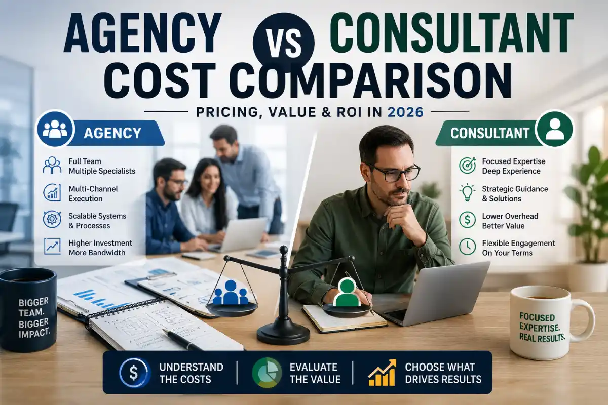 Digital Marketing Agency vs Consultant Cost Comparison Guide