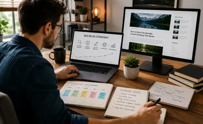 SEO Blogging Services: Why Most Business Blogs Don’t Rank (And What Actually Fixes It)