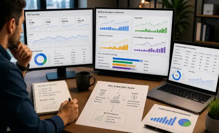PPC Bidding Strategies & Budget Management: Maximize Your Ad ROI