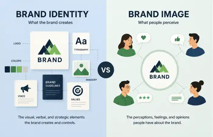 brand identity vs. brand image