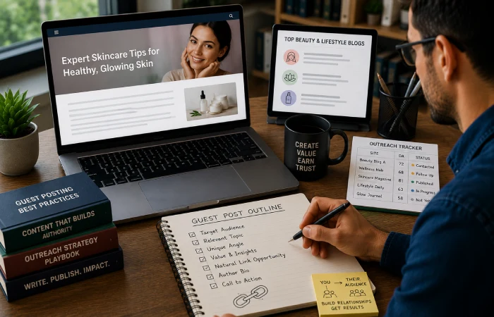 Brand being discussed across trusted websites, publications, and online communities as part of an SEO reputation strategy