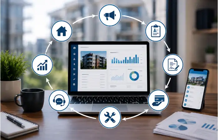 how does appfolio Property management work_