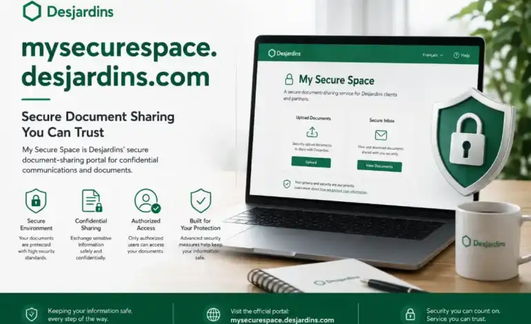 mysecurespace.desjardins.com: Secure Document Sharing Guide