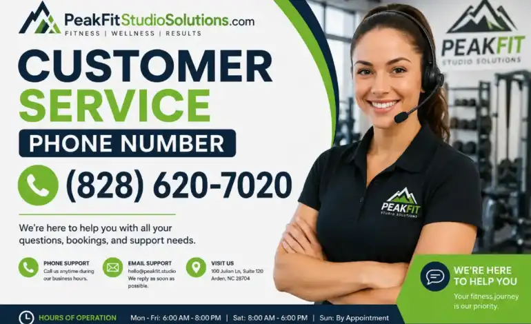 peakfitstudiosolutions.com customer service phone number