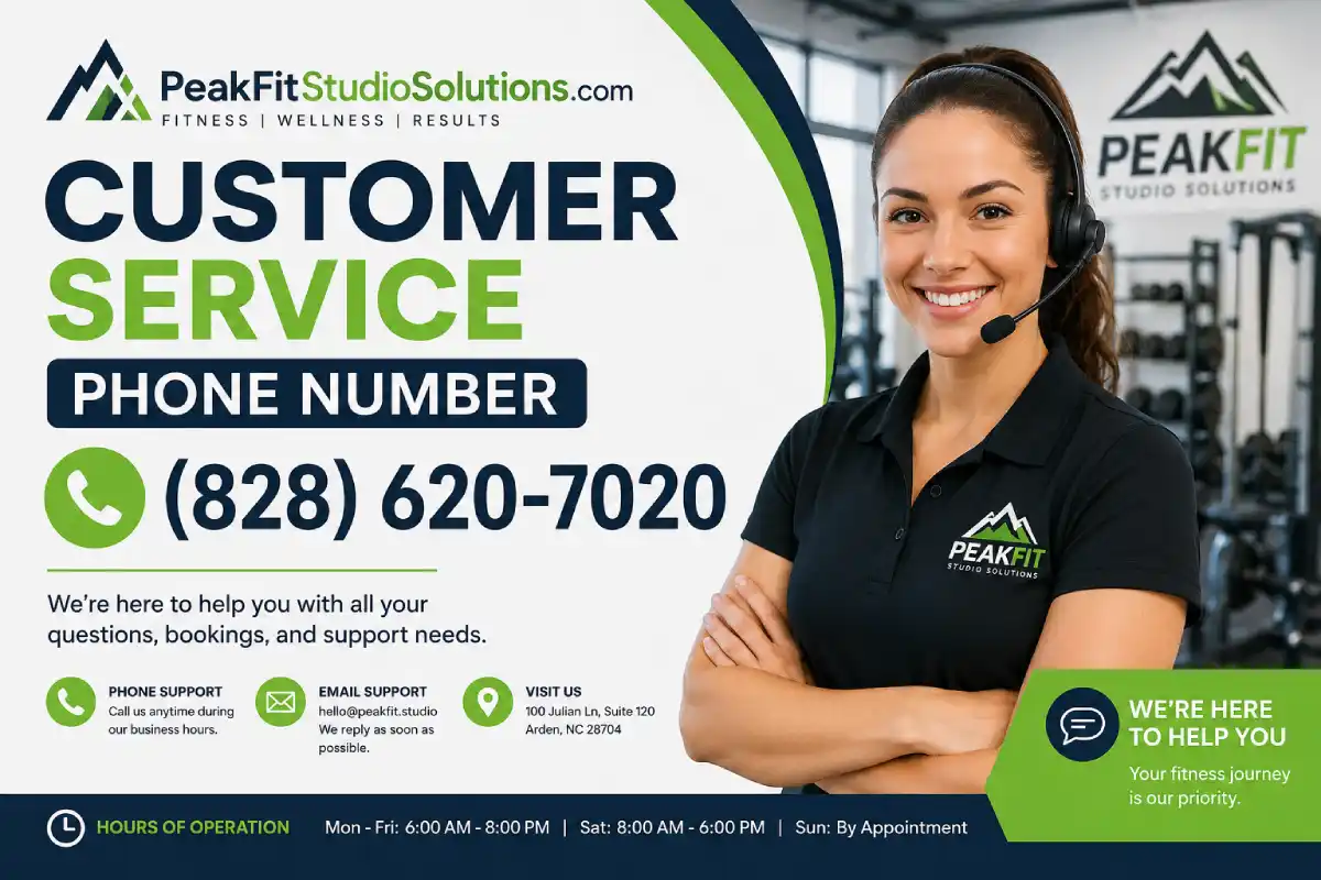 peakfitstudiosolutions.com customer service phone number