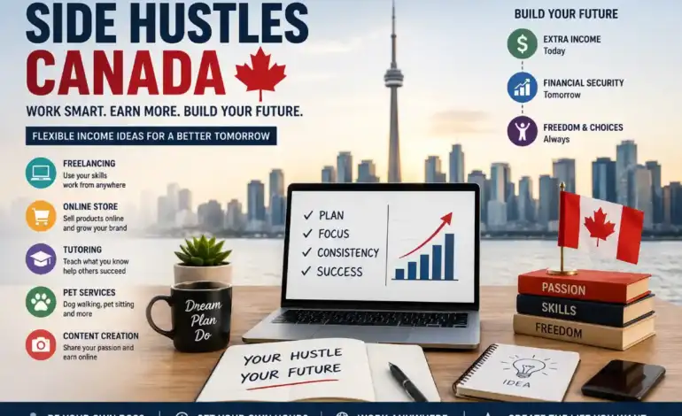 side hustles canada: Best Ways to Make Extra Money in 2026