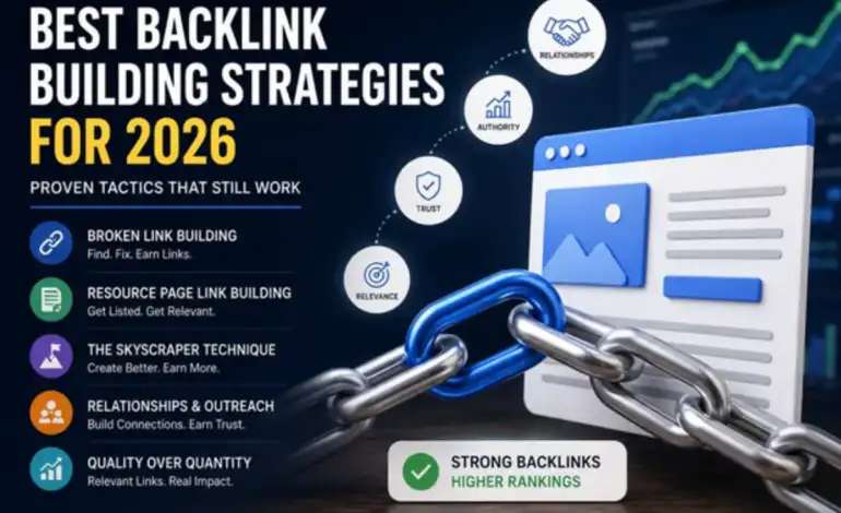 Best Backlink Building Strategies for 2026 (Proven Tactics)
