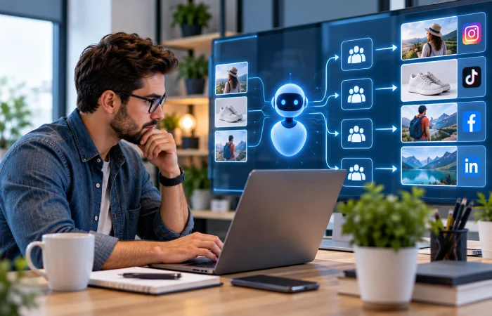 AI-powered social advertising campaign automation