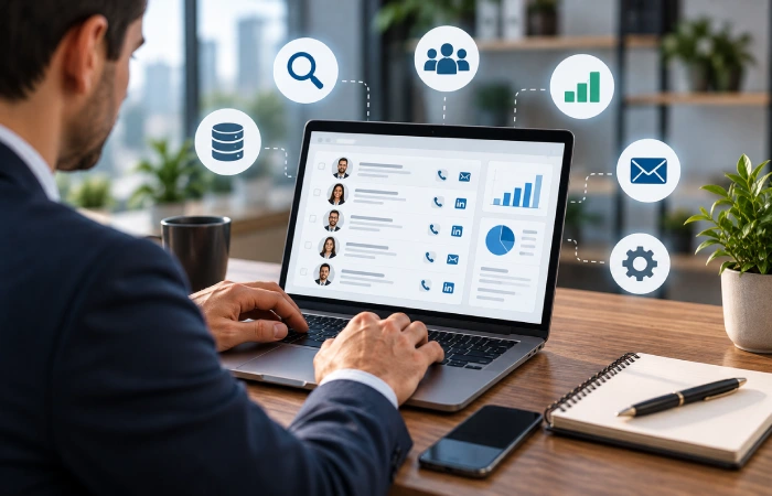 Tools for finding and enriching B2B leads