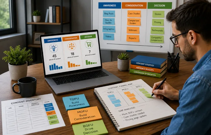 Sales and marketing team presenting product demonstrations, pricing information, testimonials, and competitor comparisons