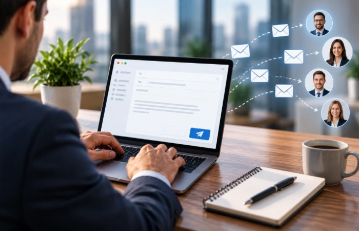 Cold email outreach for B2B lead generation