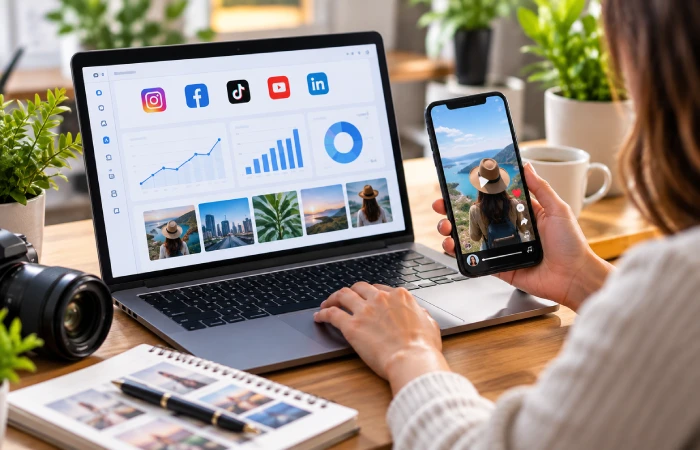 Improving organic social media reach through content and engagement