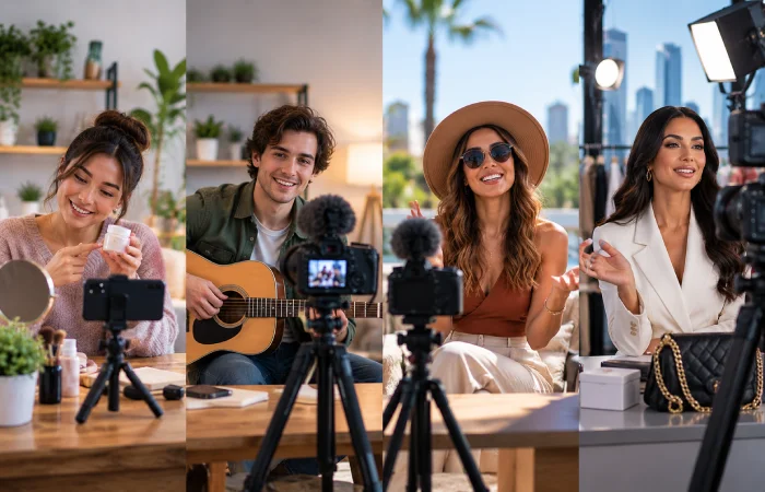 Influencer creator tiers from nano to celebrity