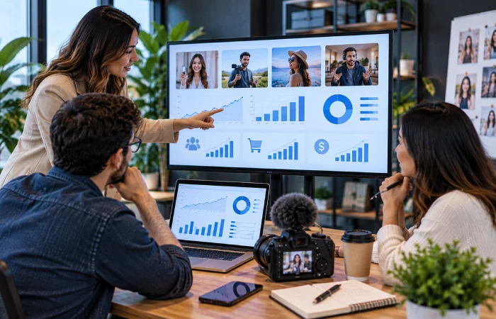 Influencer marketing ROI and campaign attribution analysis