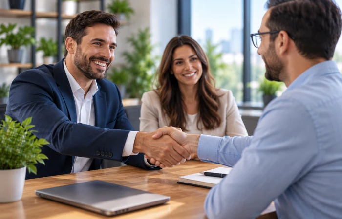 Customer referral strategy generating new business leads