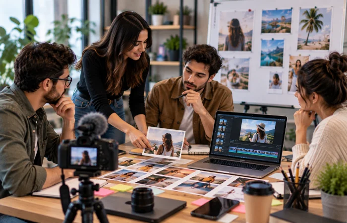 Social media advertising creative strategy and content testing