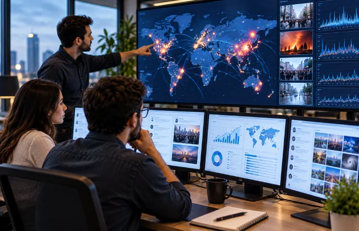 Social media analytics data pipeline and API infrastructure