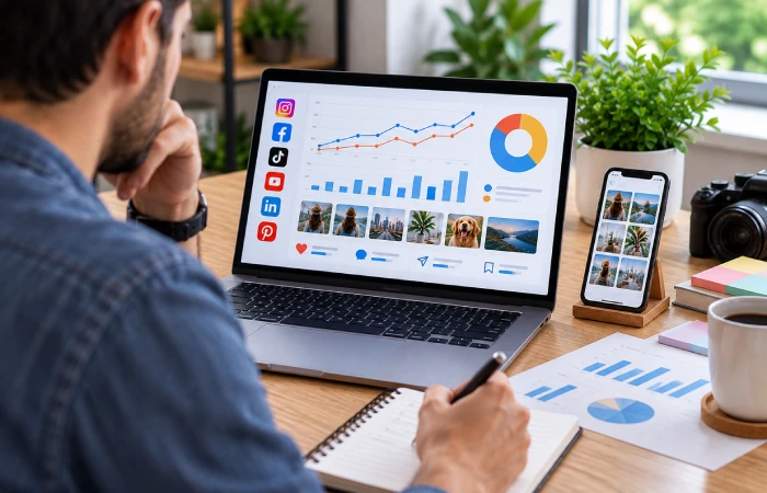 racking social media engagement metrics and performance