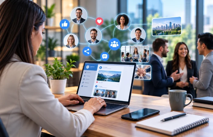 Social media prospecting and community-led lead generation