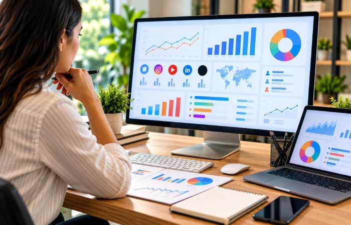Social media strategy performance analytics and measurement