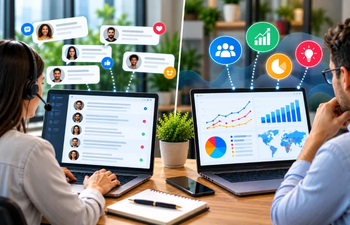 Social media monitoring and listening comparison