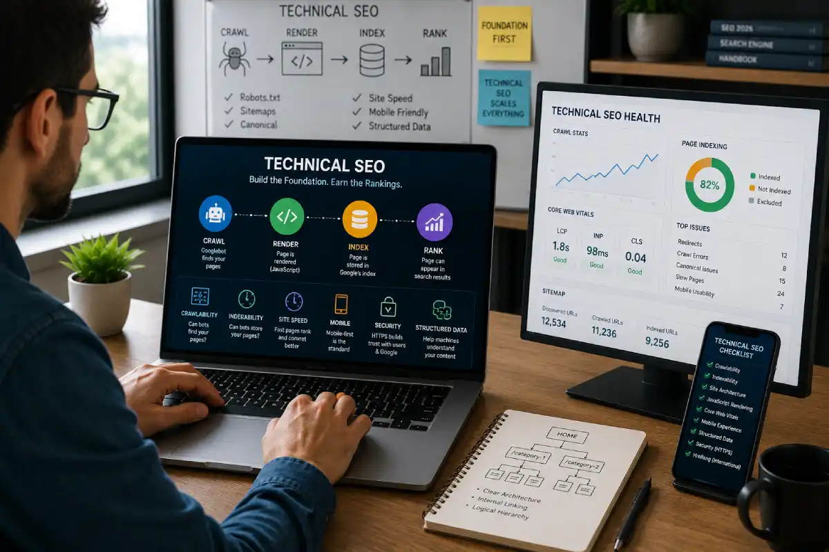 Technical SEO: The Definitive 2026 Guide (Audit & Fix)