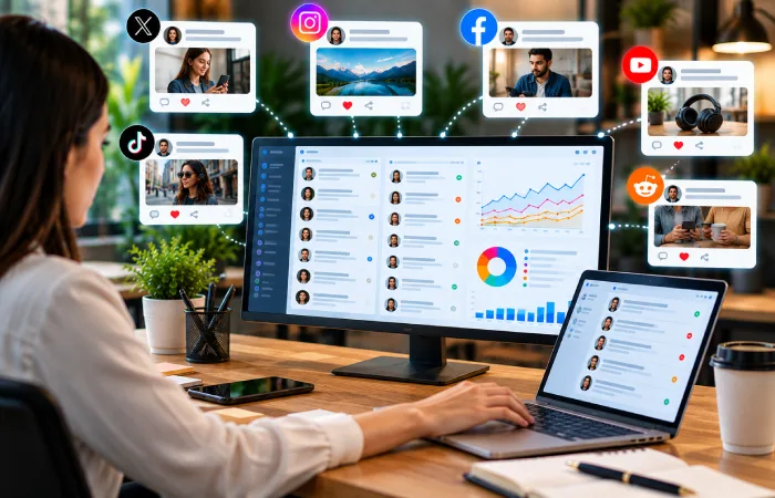 Tracking brand mentions across social media platforms
